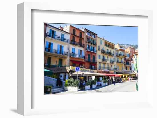 Villefranche-Sur-Mer, Alpes Maritimes, Provence, Cote D'Azur, French Riviera, France, Europe-Amanda Hall-Framed Photographic Print