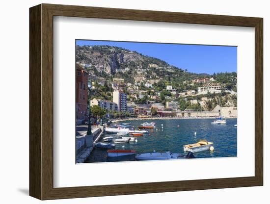 Villefranche-Sur-Mer, Alpes Maritimes, Provence, Cote D'Azur, French Riviera, France, Europe-Amanda Hall-Framed Photographic Print