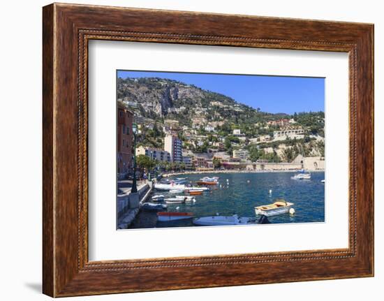 Villefranche-Sur-Mer, Alpes Maritimes, Provence, Cote D'Azur, French Riviera, France, Europe-Amanda Hall-Framed Photographic Print