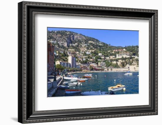 Villefranche-Sur-Mer, Alpes Maritimes, Provence, Cote D'Azur, French Riviera, France, Europe-Amanda Hall-Framed Photographic Print