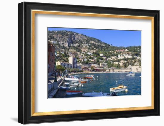 Villefranche-Sur-Mer, Alpes Maritimes, Provence, Cote D'Azur, French Riviera, France, Europe-Amanda Hall-Framed Photographic Print