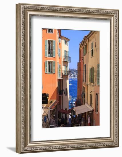 Villefranche-Sur-Mer, Alpes Maritimes, Provence, Cote D'Azur, French Riviera, France, Europe-Amanda Hall-Framed Photographic Print