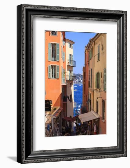 Villefranche-Sur-Mer, Alpes Maritimes, Provence, Cote D'Azur, French Riviera, France, Europe-Amanda Hall-Framed Photographic Print