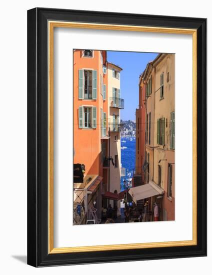 Villefranche-Sur-Mer, Alpes Maritimes, Provence, Cote D'Azur, French Riviera, France, Europe-Amanda Hall-Framed Photographic Print