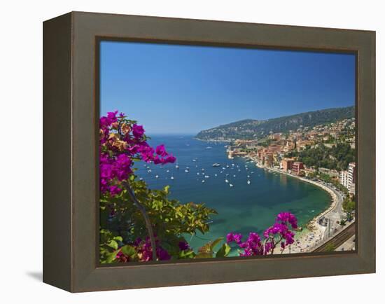 Villefranche-sur-Mer, Cote D?Azur, Alpes-Maritimes, Provence-Alpes-Cote D'Azur, France-Katja Kreder-Framed Premier Image Canvas