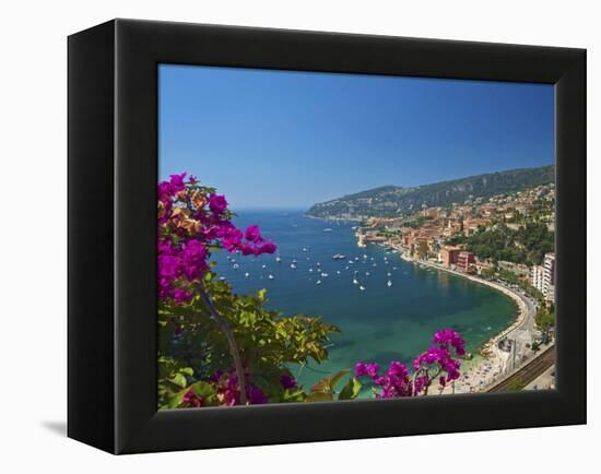 Villefranche-sur-Mer, Cote D?Azur, Alpes-Maritimes, Provence-Alpes-Cote D'Azur, France-Katja Kreder-Framed Premier Image Canvas