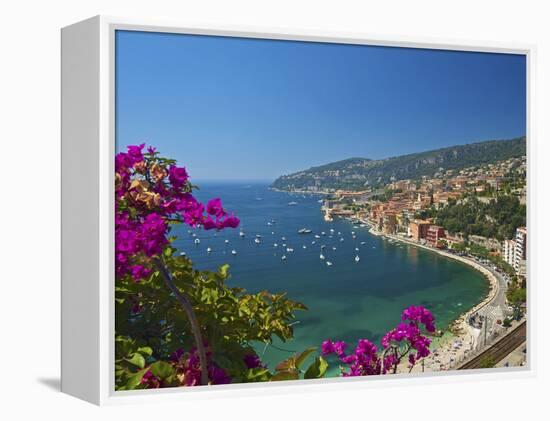 Villefranche-sur-Mer, Cote D?Azur, Alpes-Maritimes, Provence-Alpes-Cote D'Azur, France-Katja Kreder-Framed Premier Image Canvas