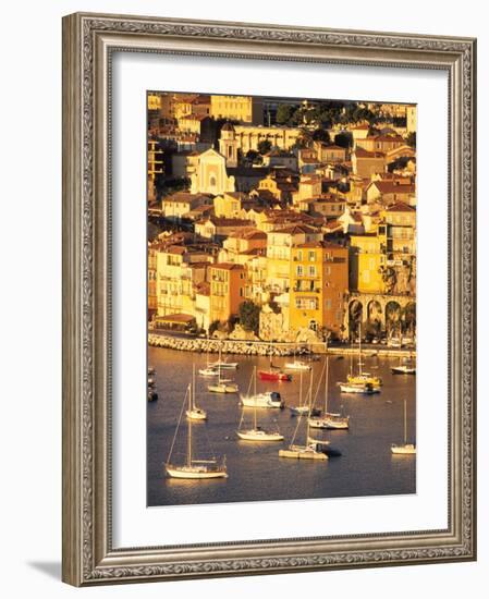 Villefranche-sur-Mer, Cote d'Azur, France-David Barnes-Framed Photographic Print