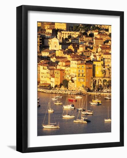 Villefranche-sur-Mer, Cote d'Azur, France-David Barnes-Framed Photographic Print