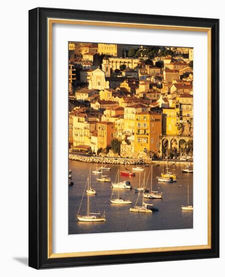 Villefranche-sur-Mer, Cote d'Azur, France-David Barnes-Framed Photographic Print