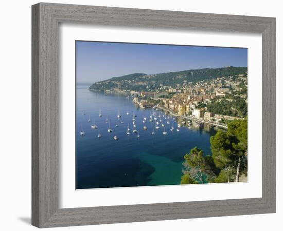 Villefranche Sur Mer, Cote d'Azur, Mediterranean Coast, Provence, France, Europe-John Miller-Framed Photographic Print