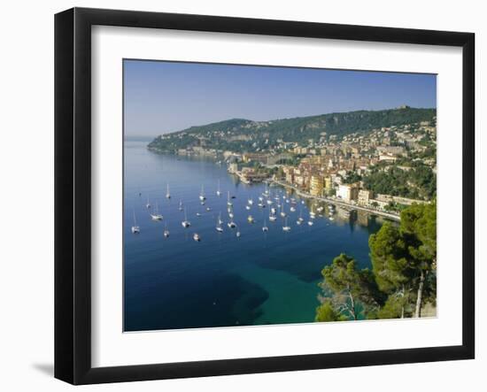 Villefranche Sur Mer, Cote d'Azur, Mediterranean Coast, Provence, France, Europe-John Miller-Framed Photographic Print