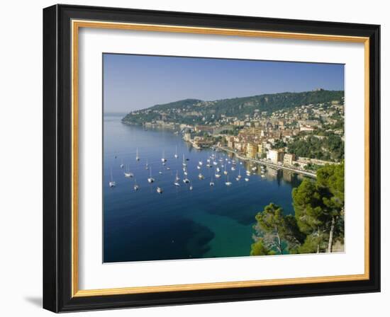 Villefranche Sur Mer, Cote d'Azur, Mediterranean Coast, Provence, France, Europe-John Miller-Framed Photographic Print