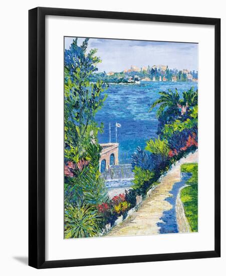 Villefranche-Sur-Mer-Tania Forgione-Framed Giclee Print