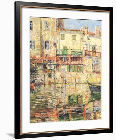 Villefranche-Omer Coppens-Framed Art Print