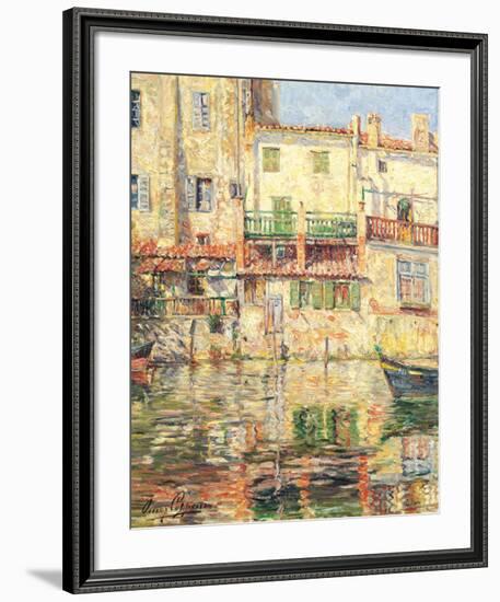 Villefranche-Omer Coppens-Framed Art Print