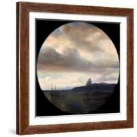 Villegagnon Entering the Bay of Rio De Janeiro on 10 November 1555-Théodore Gudin-Framed Giclee Print