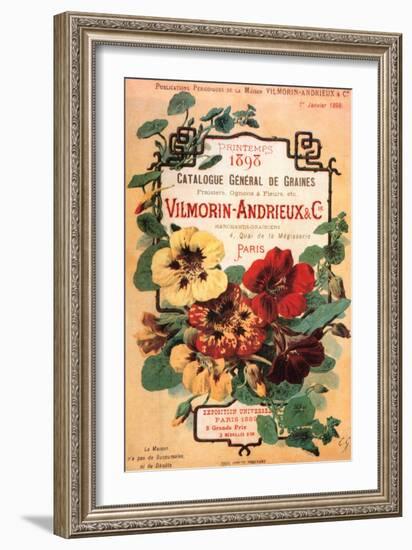 Vilmorin-Andrieux Seed Catalog-Philippe-Victoire Leveque de Vilmorin-Framed Art Print