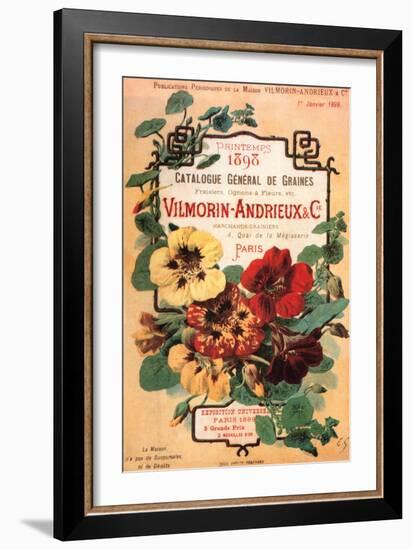 Vilmorin-Andrieux Seed Catalog-Philippe-Victoire Leveque de Vilmorin-Framed Art Print