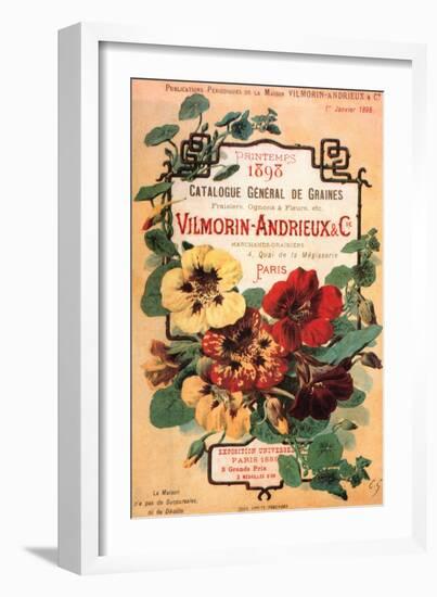 Vilmorin-Andrieux Seed Catalog-Philippe-Victoire Leveque de Vilmorin-Framed Art Print