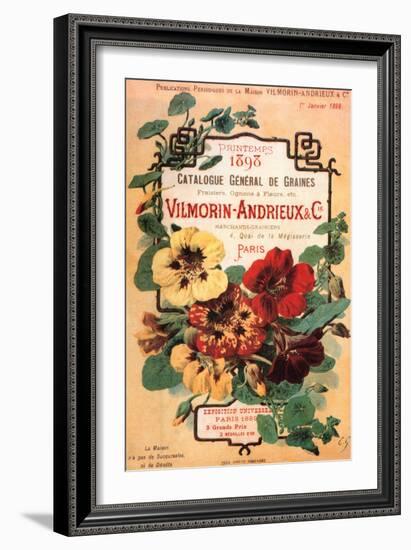 Vilmorin-Andrieux Seed Catalog-Philippe-Victoire Leveque de Vilmorin-Framed Art Print