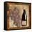 Vin Blanc Wine Grapes-Megan Aroon Duncanson-Framed Stretched Canvas