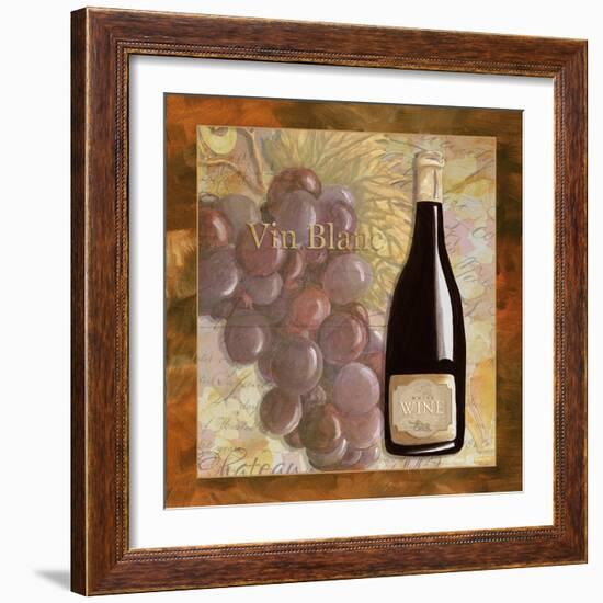 Vin Blanc Wine Grapes-Megan Aroon Duncanson-Framed Premium Giclee Print