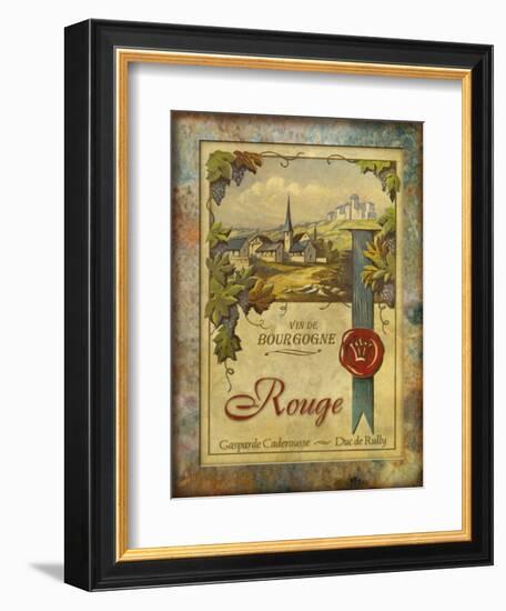 Vin de Bourgogne-Kate Ward Thacker-Framed Giclee Print