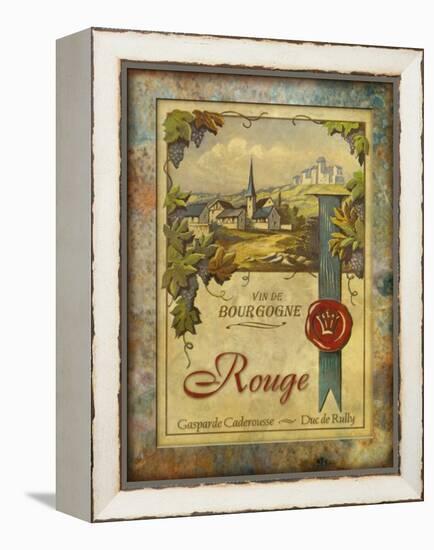 Vin de Bourgogne-Kate Ward Thacker-Framed Premier Image Canvas