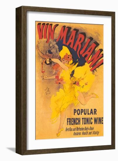 Vin Mariani, Tonic Wine-null-Framed Art Print