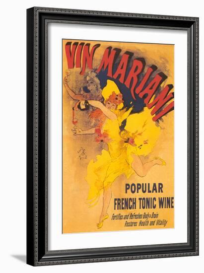 Vin Mariani, Tonic Wine-null-Framed Art Print