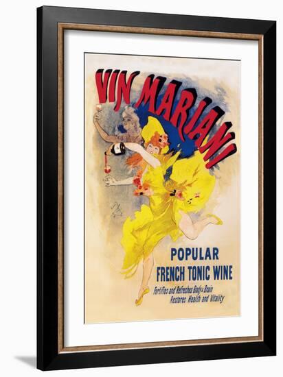 Vin Mariani-Jules Ch?ret-Framed Art Print