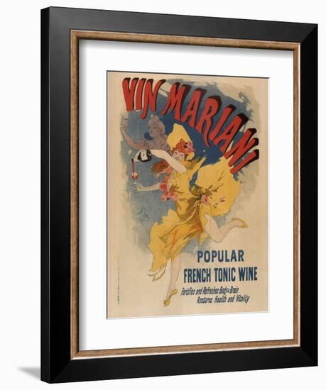 Vin Mariani-Jules Chéret-Framed Art Print