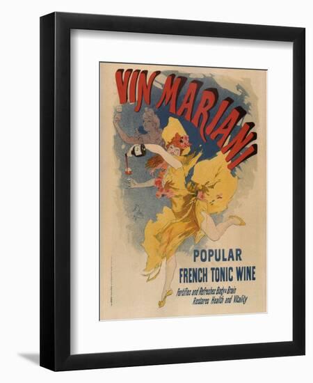 Vin Mariani-Jules Chéret-Framed Art Print