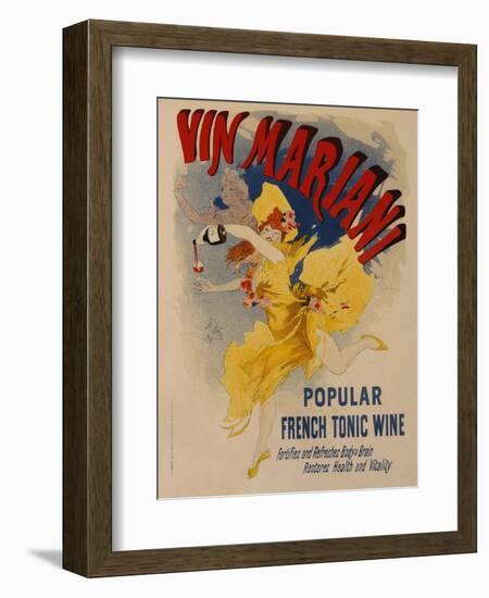 Vin Mariani-Jules Chéret-Framed Giclee Print