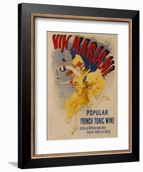 Vin Mariani-Jules Chéret-Framed Giclee Print