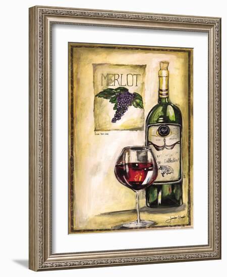 Vin Rouge-Jennifer Garant-Framed Giclee Print