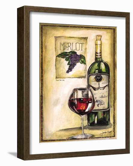 Vin Rouge-Jennifer Garant-Framed Giclee Print