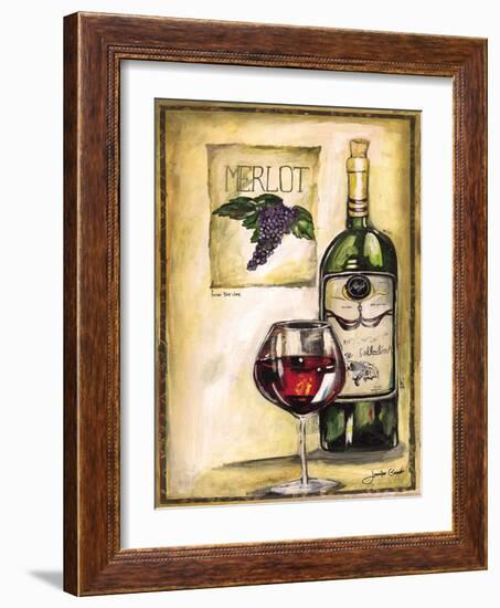 Vin Rouge-Jennifer Garant-Framed Giclee Print