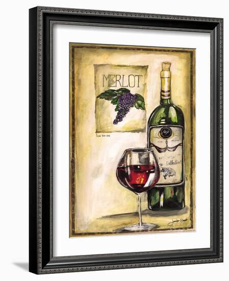 Vin Rouge-Jennifer Garant-Framed Giclee Print