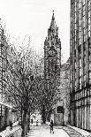 Manchester Town Hall from Deansgate, 2007-Vincent Alexander Booth-Giclee Print