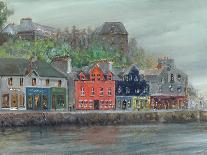 Tobermory in rain, 2009, (acrylic on canvas board)-Vincent Alexander Booth-Giclee Print