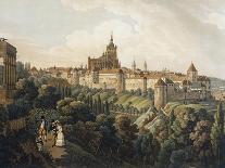 Prague from the Belvedere-Vincent Morstadt-Framed Giclee Print