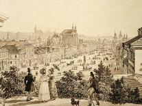 View of Prague from Belvedere-Vincent Morstadt-Framed Giclee Print