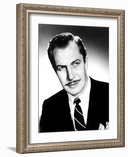 Vincent Price, 1950s-null-Framed Photo