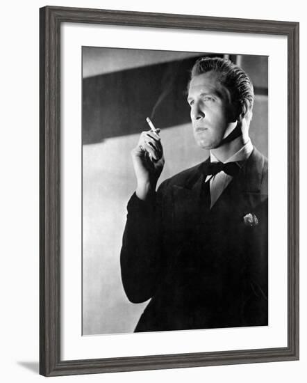 Vincent Price. "Laura" 1944, Directed by Otto Preminger-null-Framed Photographic Print