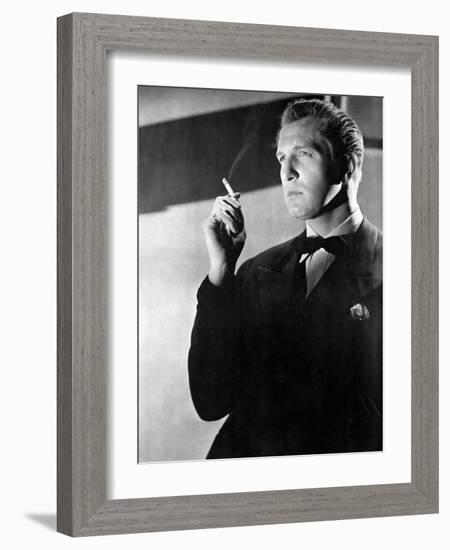 Vincent Price. "Laura" 1944, Directed by Otto Preminger-null-Framed Photographic Print