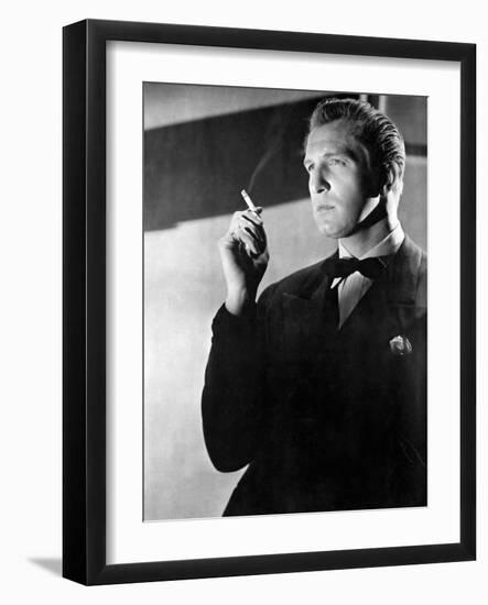 Vincent Price. "Laura" 1944, Directed by Otto Preminger-null-Framed Photographic Print