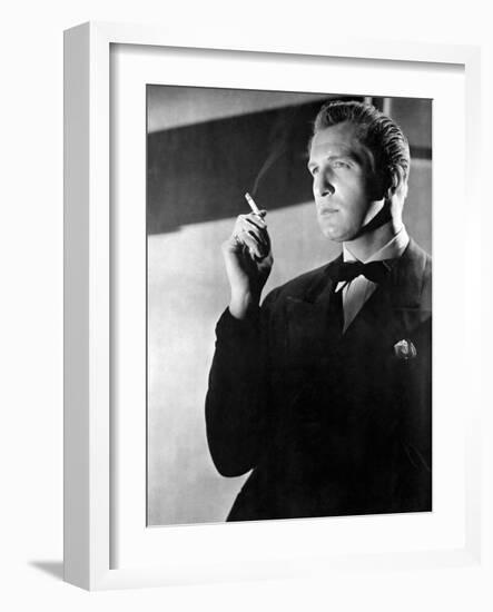 Vincent Price. "Laura" 1944, Directed by Otto Preminger-null-Framed Photographic Print