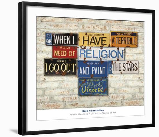 Vincent, Religion-Greg Constantine-Framed Art Print